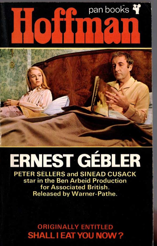 Ernest Gebler  HOFFMAN (Film tie-in) [Originally entitled SHALL I EAT YOU NOW?] front book cover image
