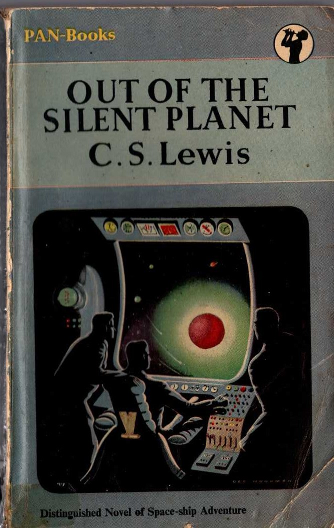C.S. Lewis  OUT OF THE SILENT PLANET front book cover image