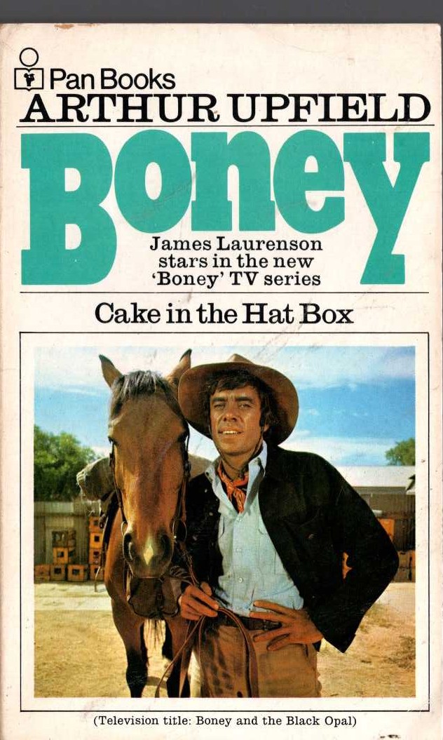 Arthur Upfield  CAKE IN THE HAT BOX (TV tie-in) front book cover image