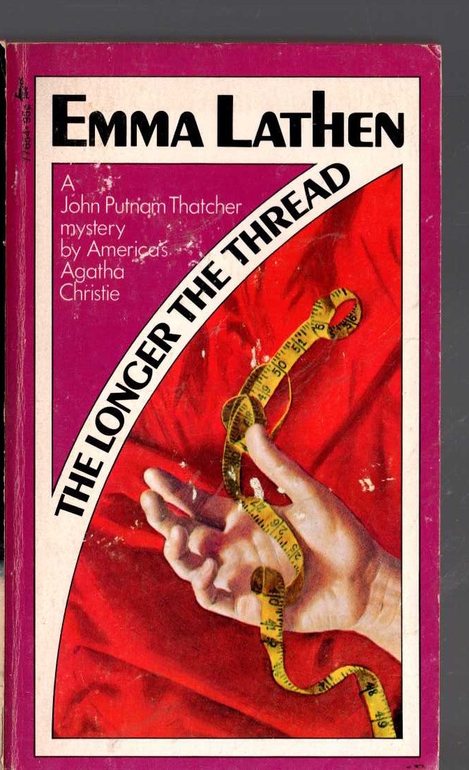 Emma Lathen  THE LONGER THE THREAD front book cover image