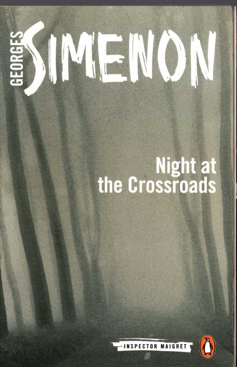 Georges Simenon  NIGHT AT THE CROSSROADS front book cover image