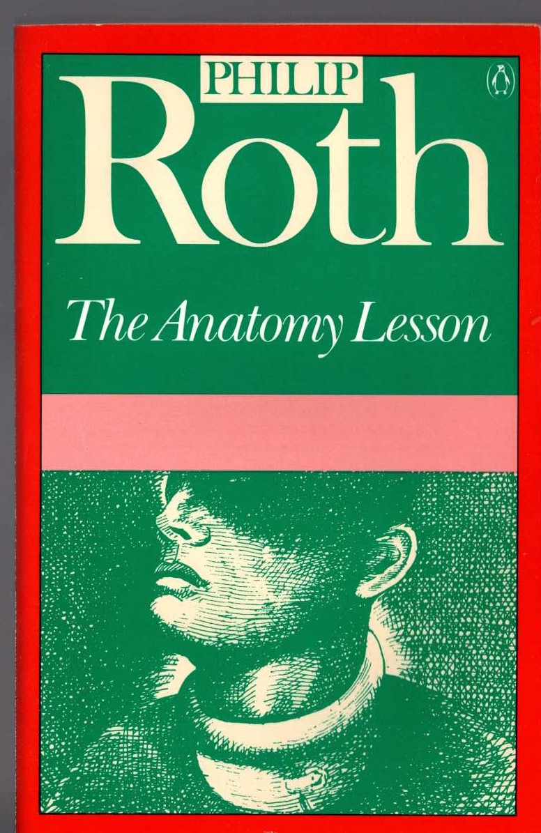 Philip Roth  THE ANATOMY LESSON front book cover image