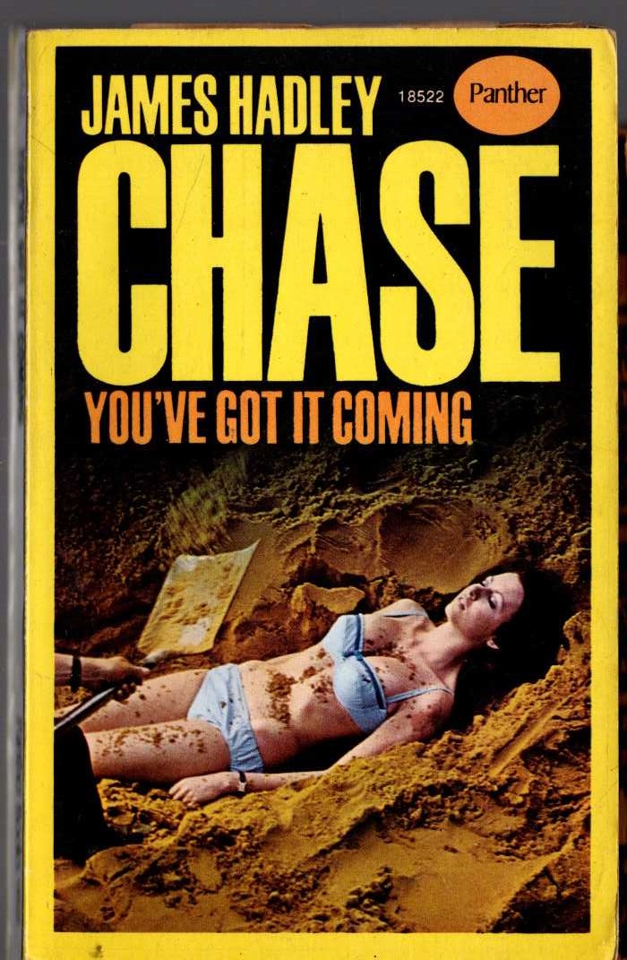 James Hadley Chase  YOU'VE GOT IT COMING front book cover image