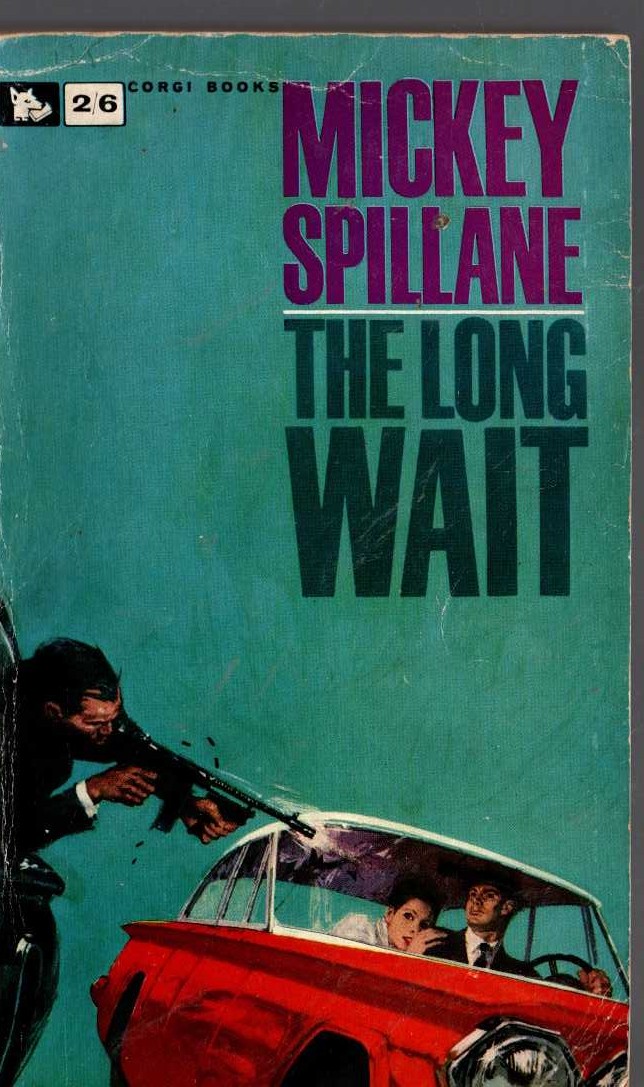 Mickey Spillane  THE LONG WAIT front book cover image