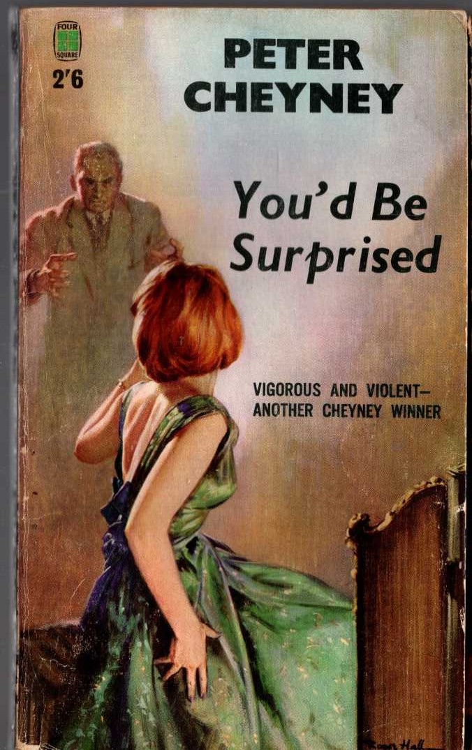 Peter Cheyney  YOU'D BE SURPRISED front book cover image