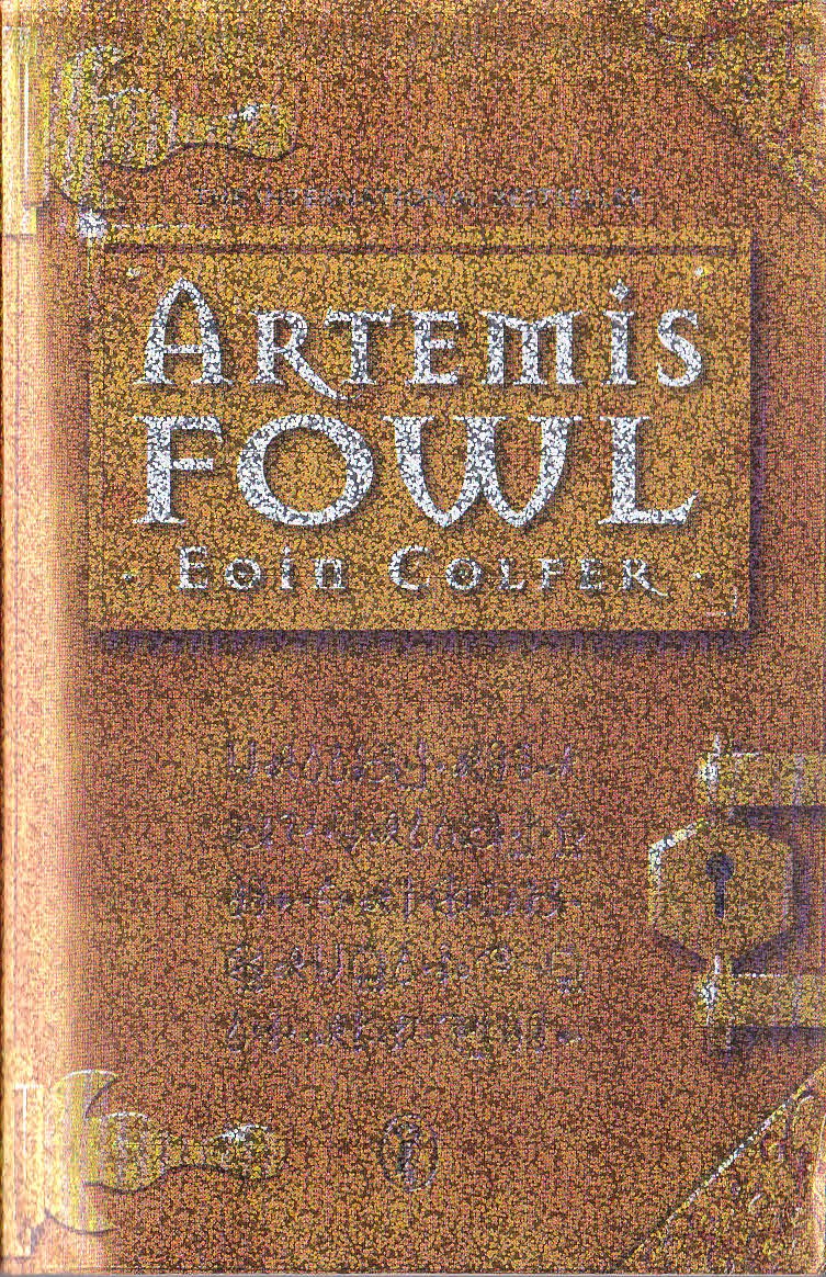 Eoin Colfer  ARTEMIS FOWL front book cover image