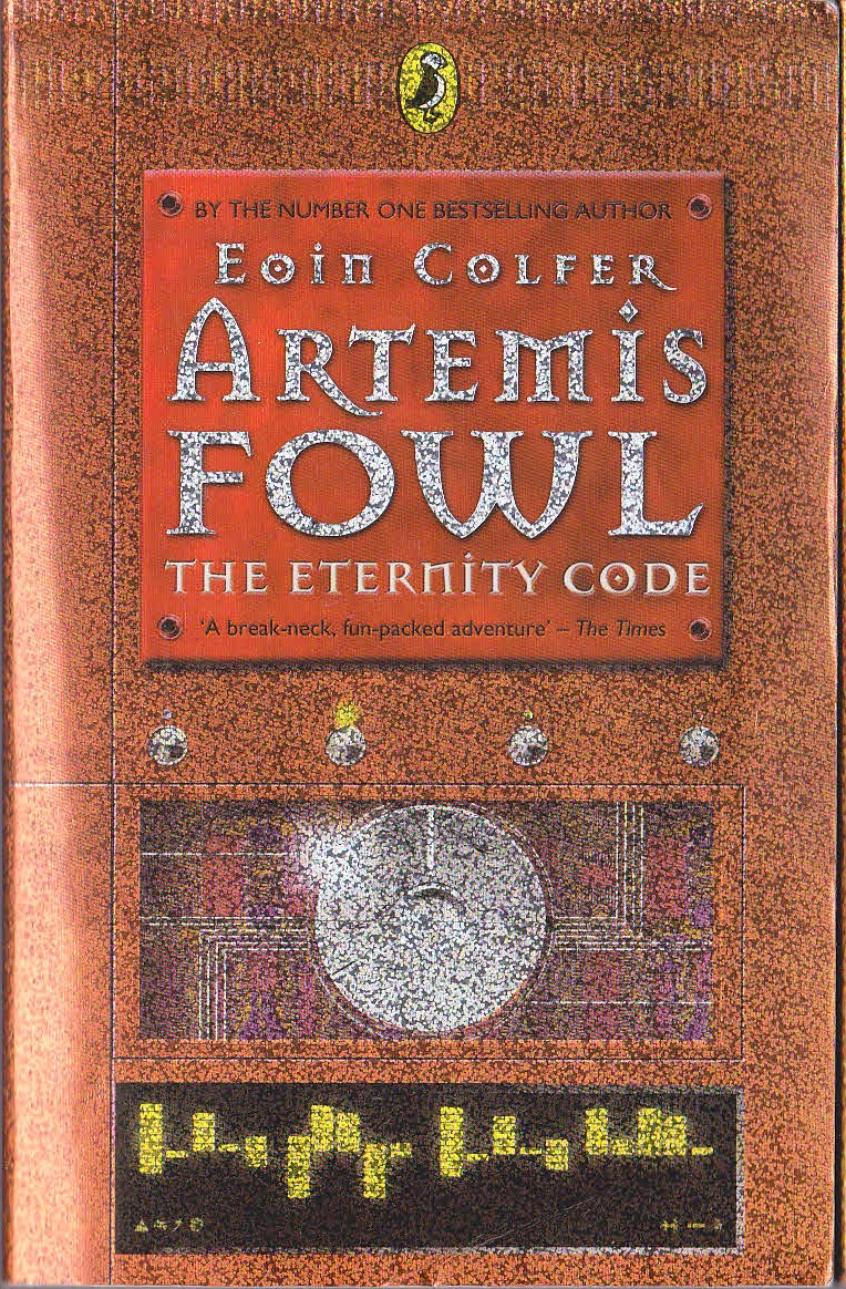 Eoin Colfer  ARTEMIS FOWL: THE ETERNITY CODE front book cover image