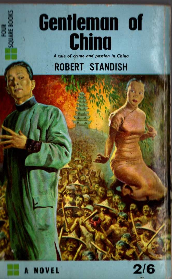 Robert Standish  GENTLEMAN OF CHINA magnified rear book cover image