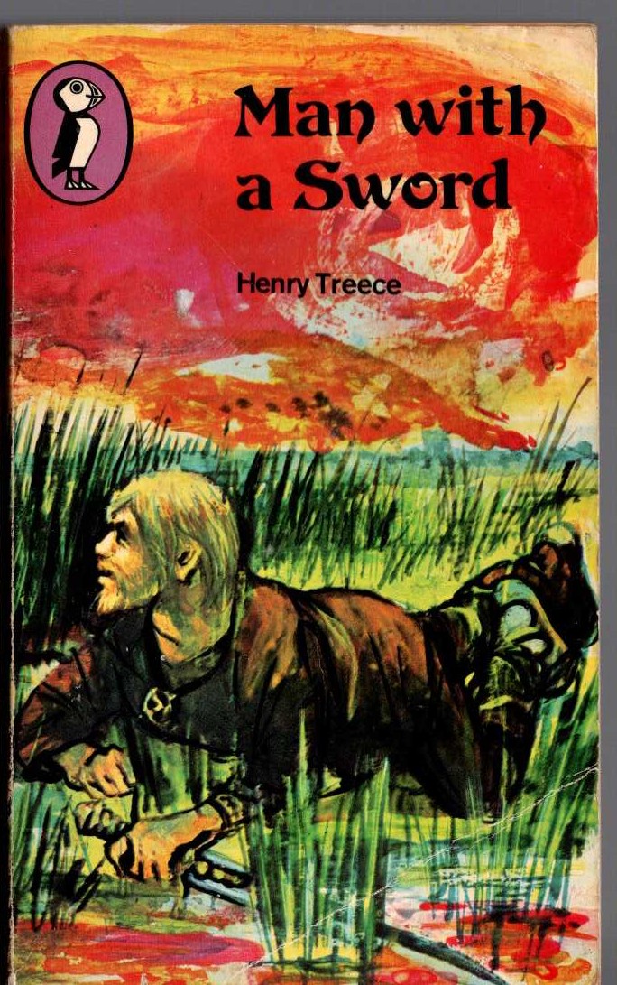 Henry Treece  MAN WITH A SWORD front book cover image