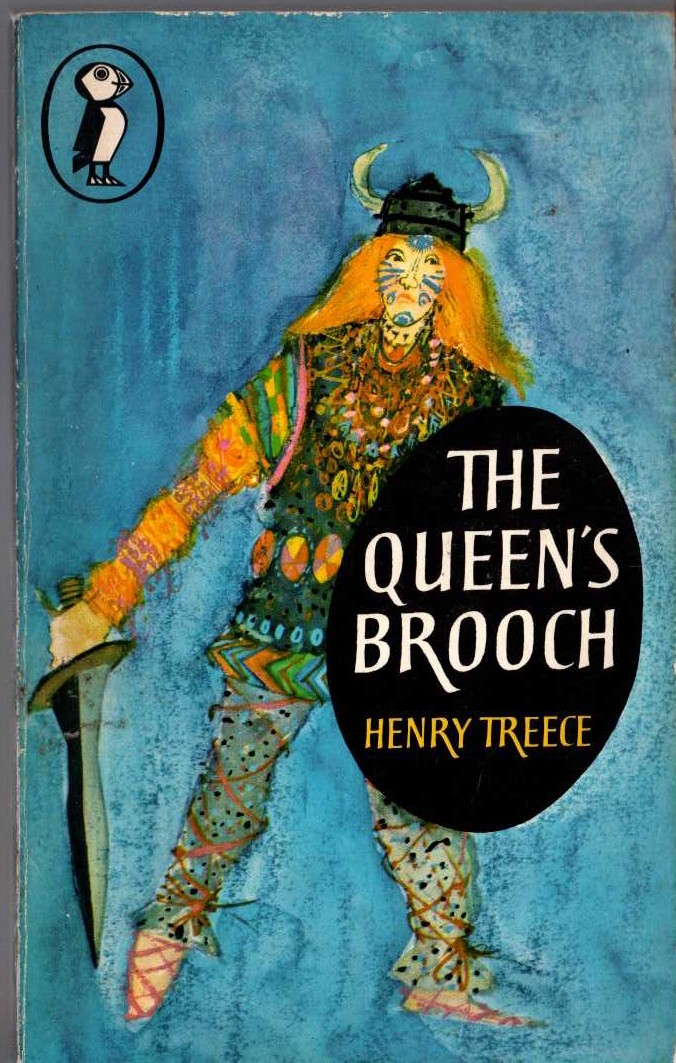 Henry Treece  THE QUEEN'S BROOCH front book cover image