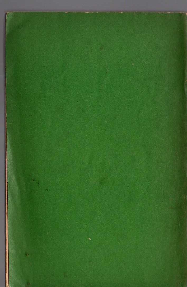 C.P.le Huray  DEATH FOR A HOLIDAY magnified rear book cover image