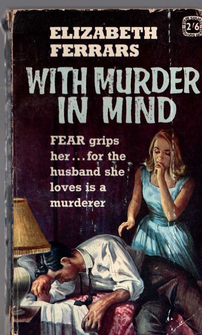 Elizabeth Ferrars  WITH MURDER IN MIND front book cover image