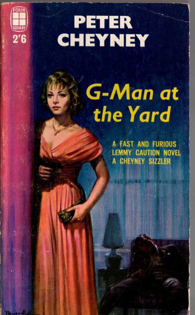 Peter Cheyney  G-MAN AT THE YARD front book cover image