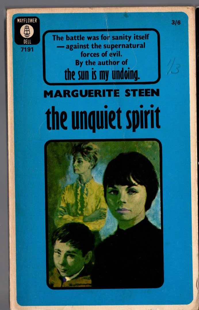 Marguerite Steen  THE UNQUIET SPIRIT front book cover image
