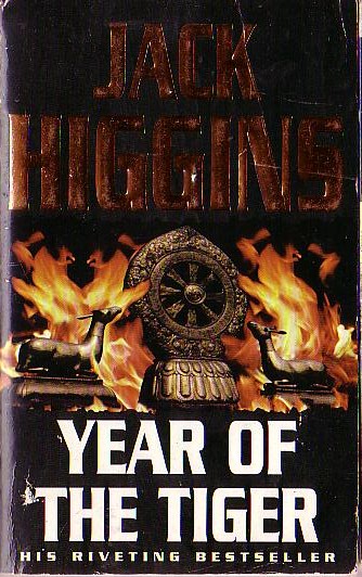 Jack Higgins  YEAR OF THE TIGER front book cover image