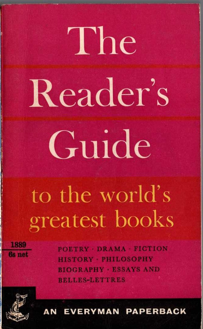A.J. Hoppe (compiles) THE READER'S GUIDE TO THE WORLD'S GREATEST BOOKS front book cover image