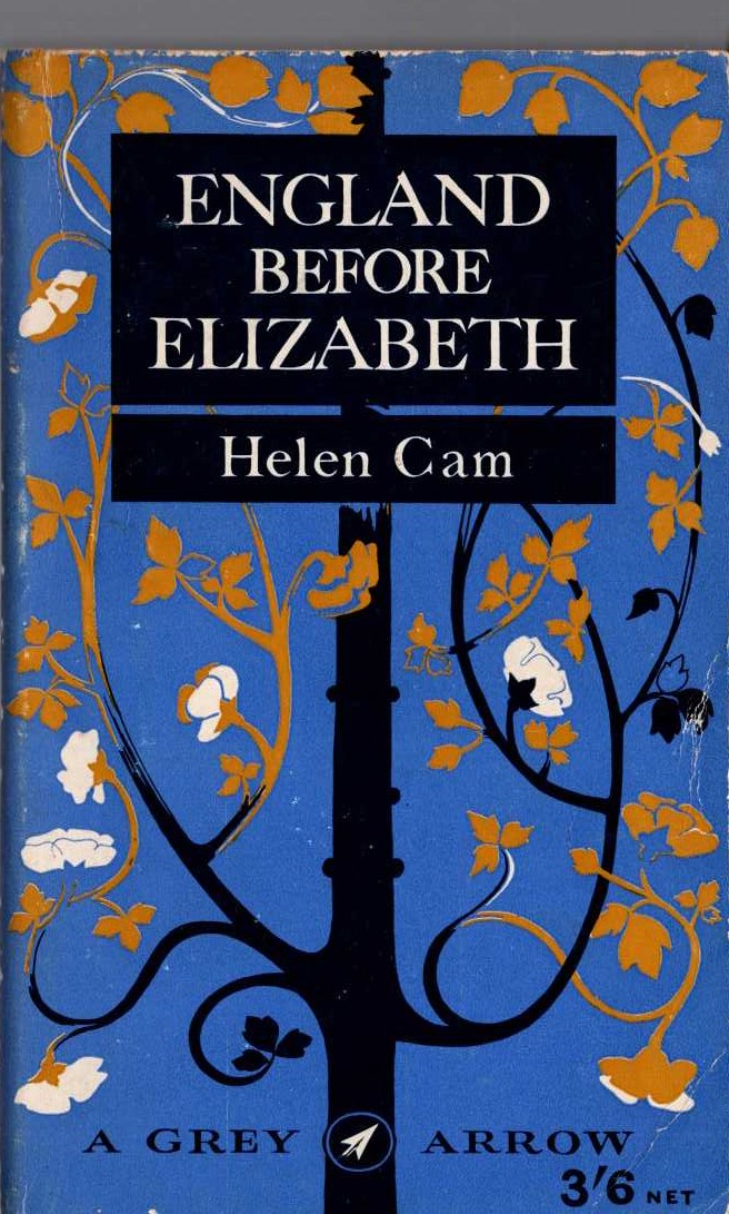 Helen Cam  ENGLAND BEFORE ELIZABETH front book cover image
