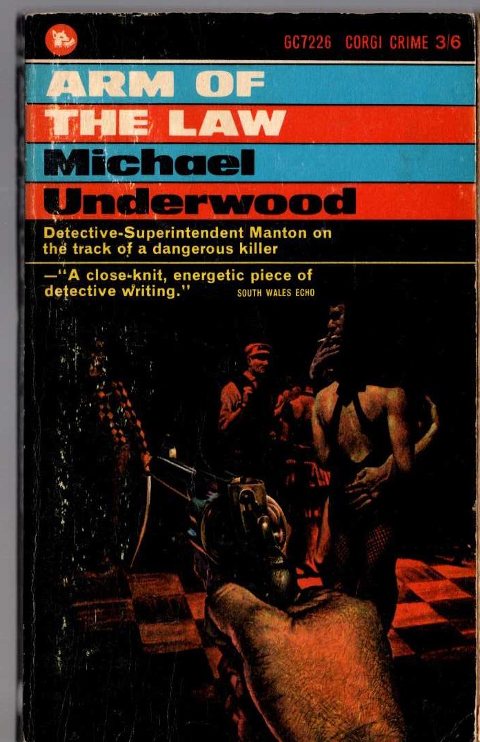 Michael Underwood  ARM OF THE LAW front book cover image