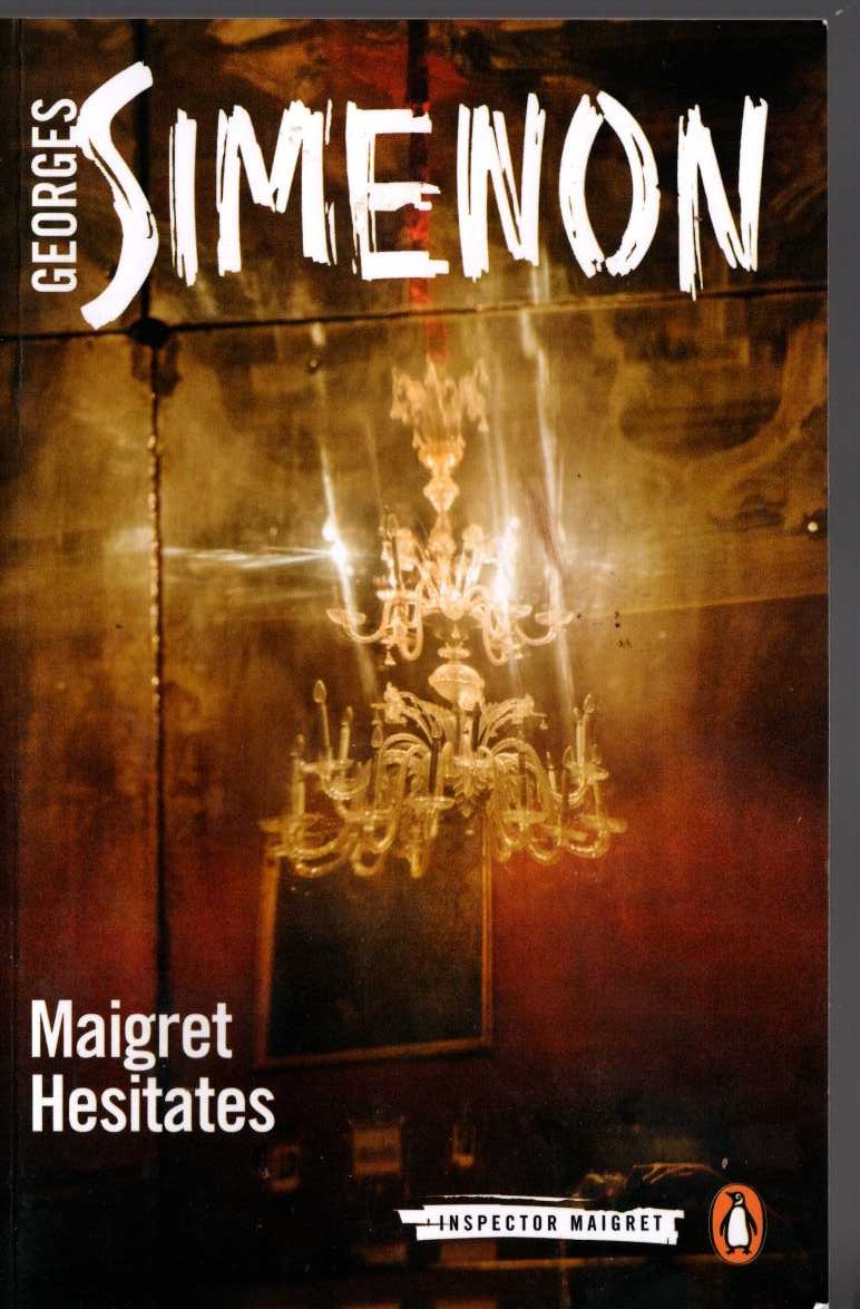 Georges Simenon  MAIGRET HESITATES front book cover image