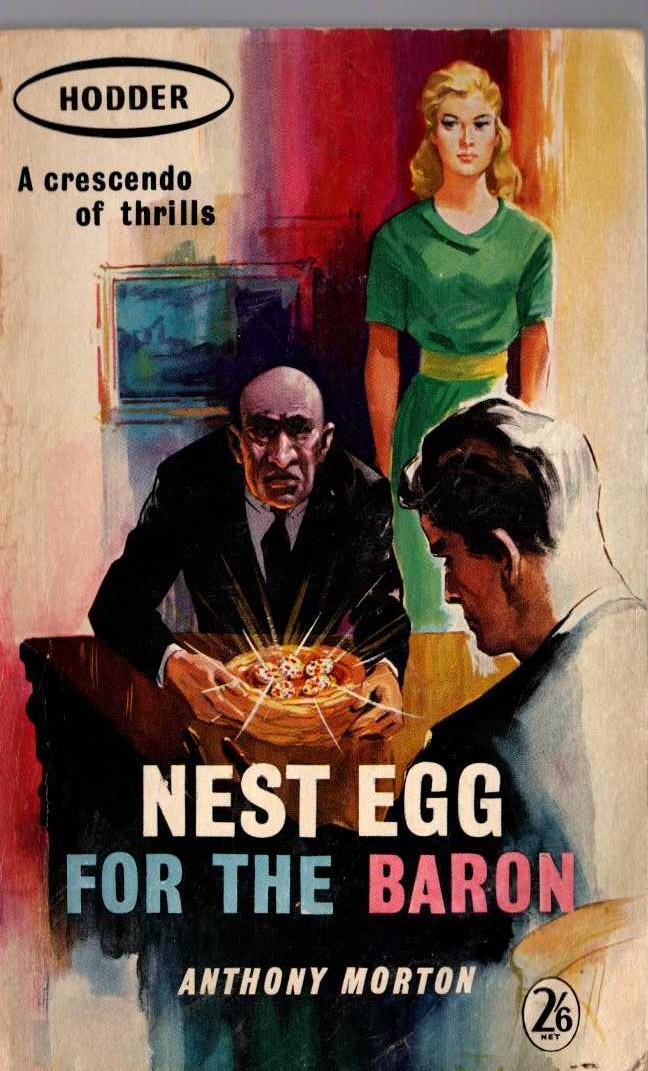 Anthony Morton  NEST EGG FOR THE BARON front book cover image