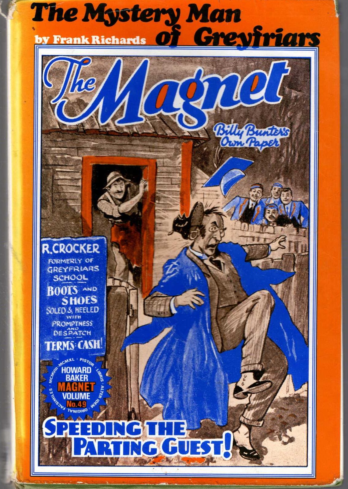 THE MYSTERY MAN OF GREYFRIARS front book cover image