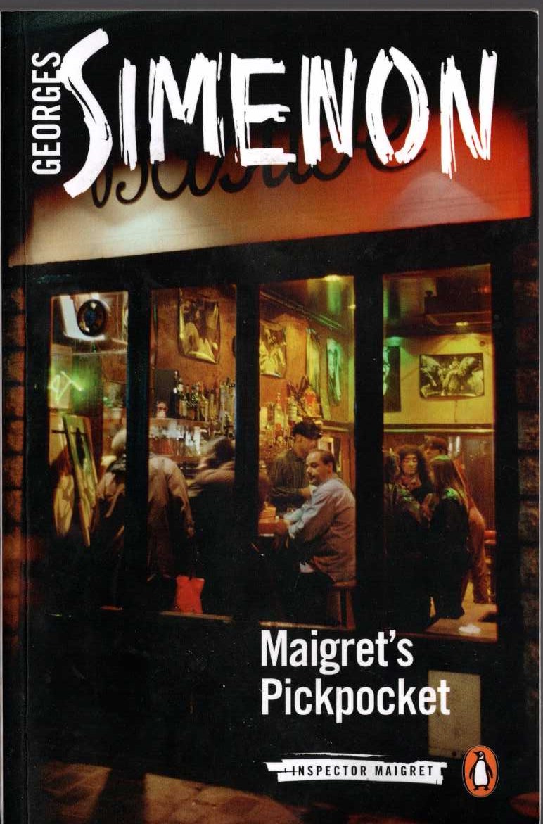 Georges Simenon  MAIGRET'S PICKPOCKET front book cover image
