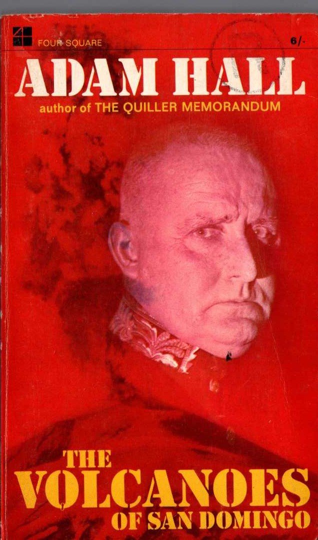 Adam Hall  THE VOLCANOES OF SAN DOMINGO front book cover image