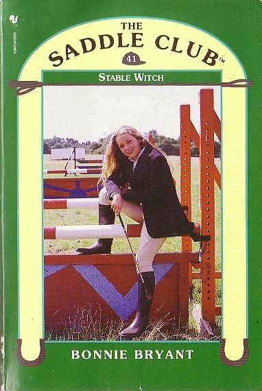 Bonnie Bryant  THE SADDLE CLUB 41: Stable Witch front book cover image