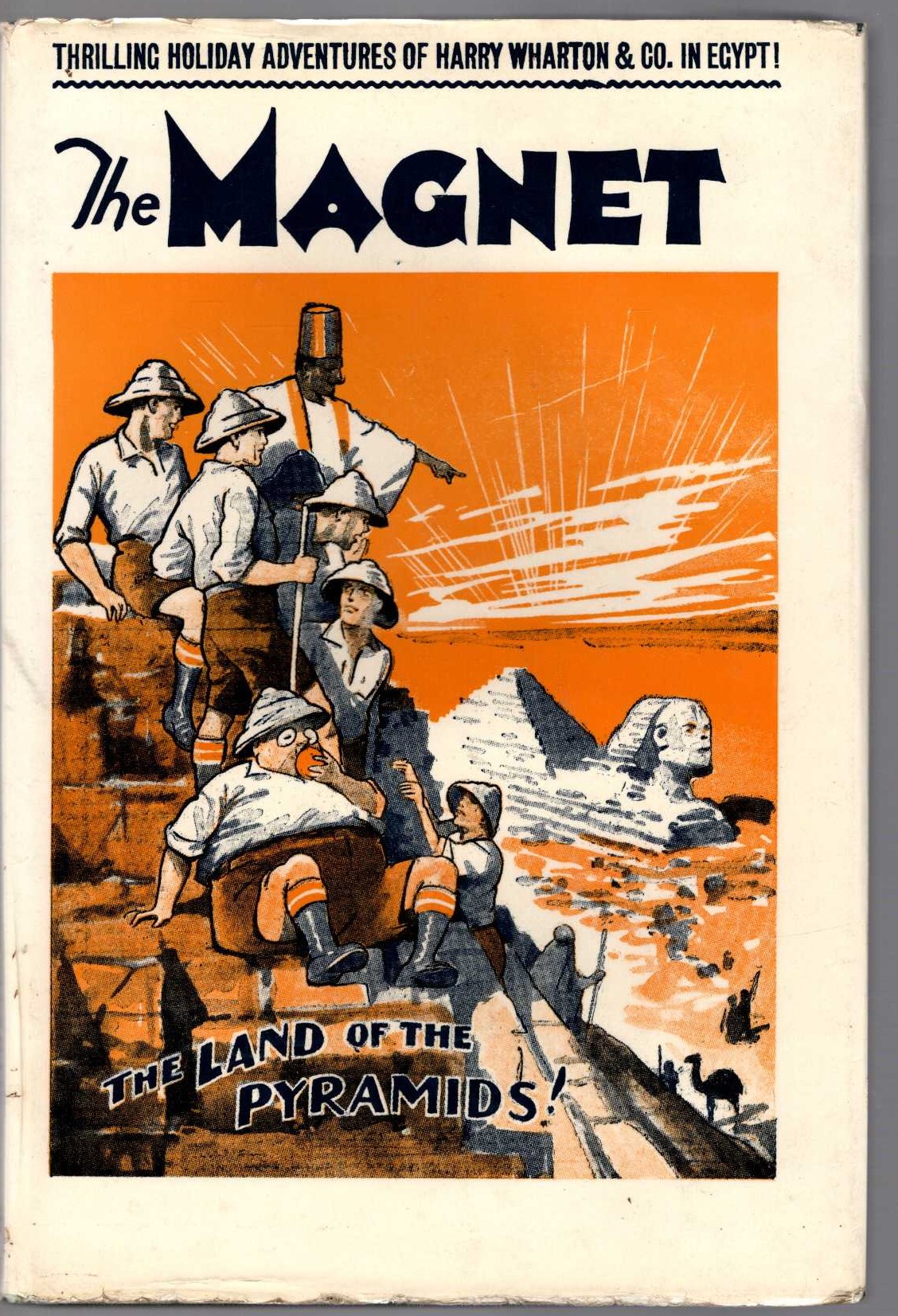 BILLY BUNTER IN THE LAND OF THE PYRAMIDS front book cover image