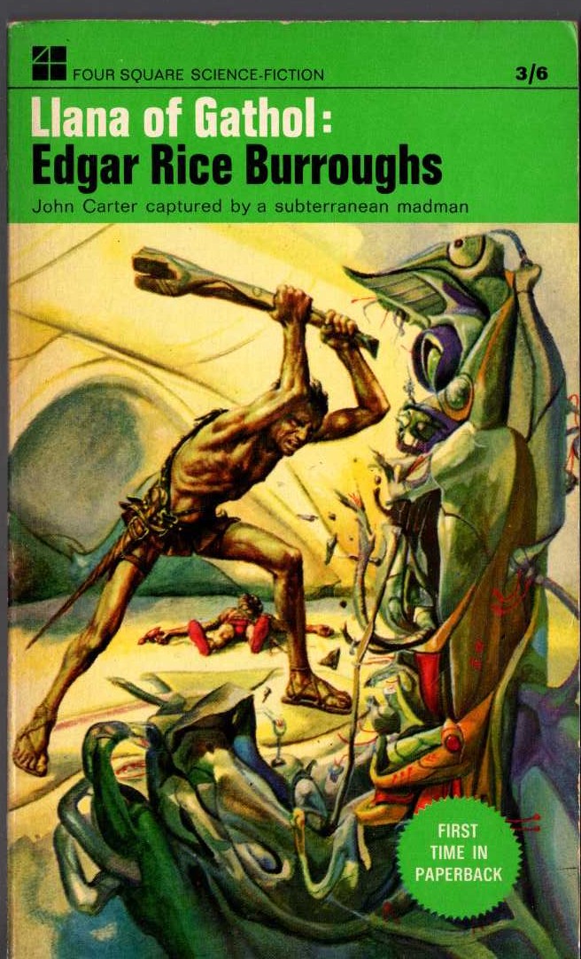 Edgar Rice Burroughs  LLANA OF GATHOL front book cover image