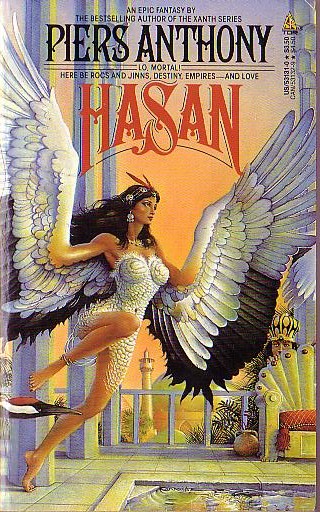 Piers Anthony  HASAN front book cover image