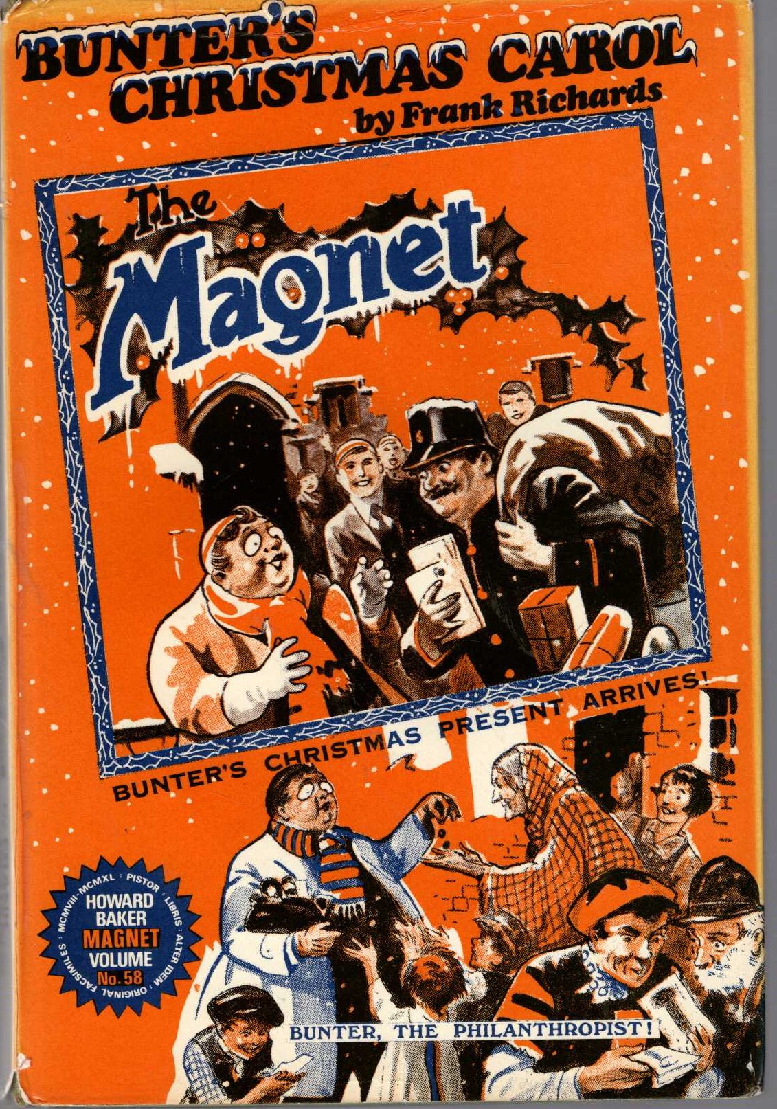 BUNTER'S CHRISTMAS CAROL front book cover image