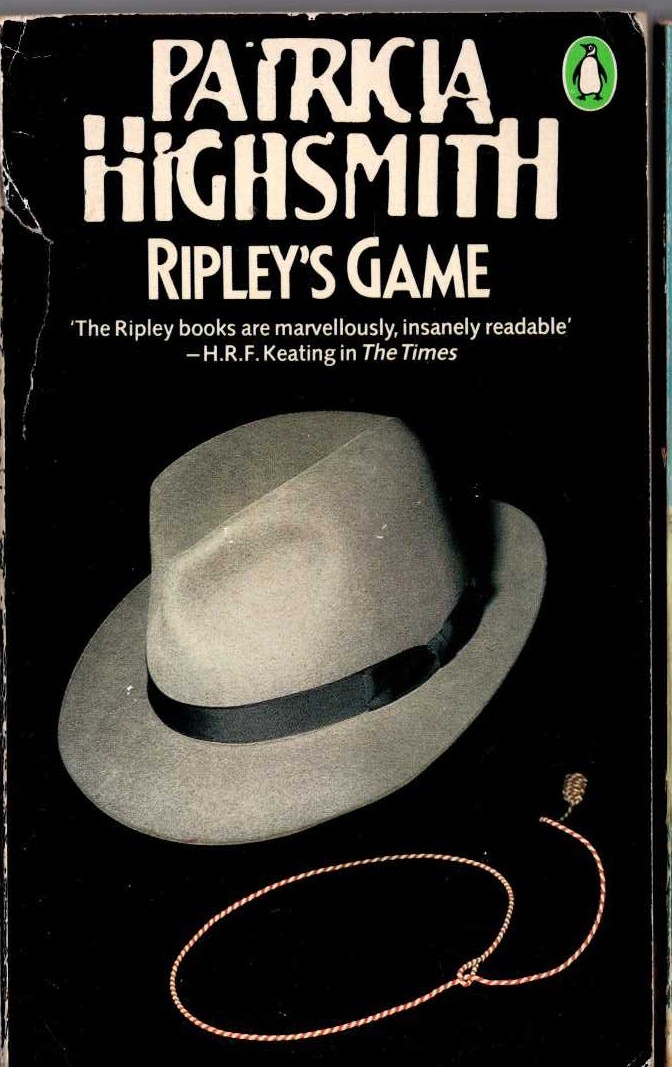 Patricia Highsmith  RIPLEY'S GAME front book cover image