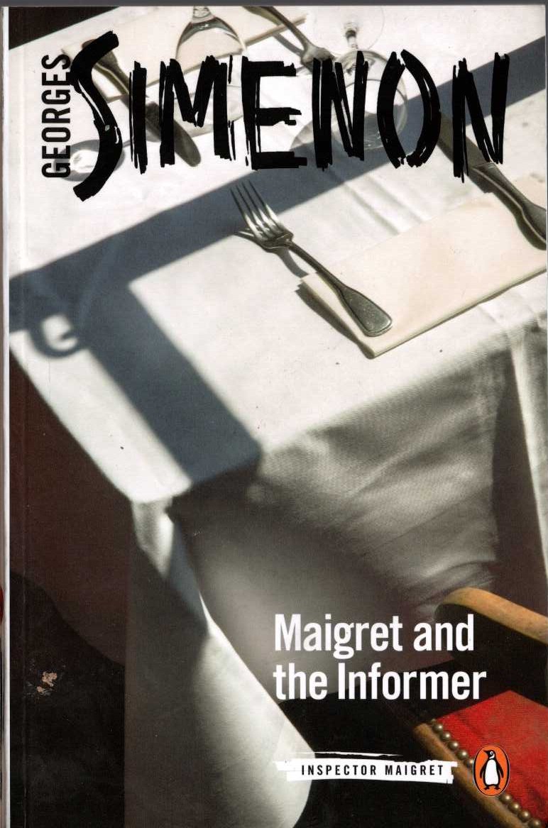 Georges Simenon  MAIGRET AND THE INFORMER front book cover image