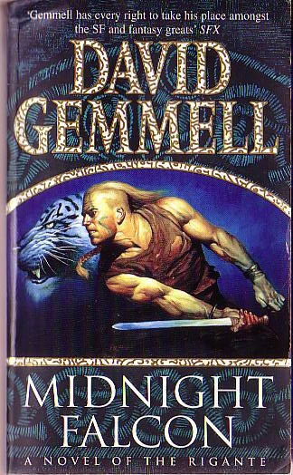 David Gemmell  MIDNIGHT FALCON front book cover image