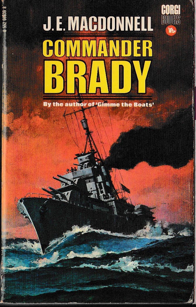 J.E. Macdonnell  COMMANDER BRADY front book cover image