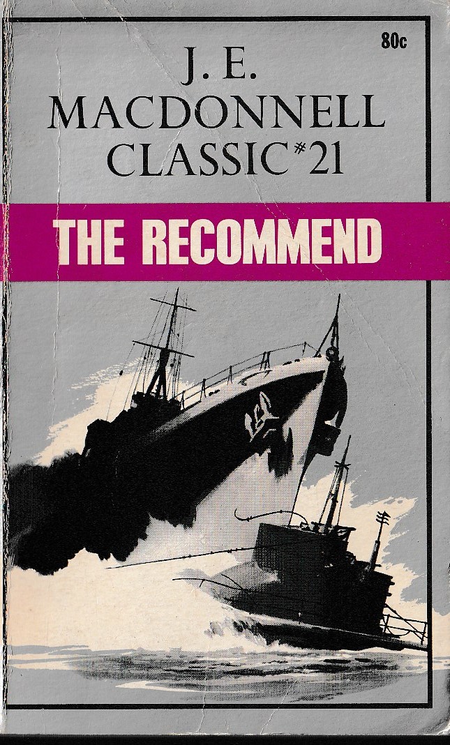 J.E. Macdonnell  THE RECOMMEND front book cover image