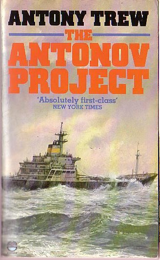 Antony Trew  THE ANTONOV PROJECT front book cover image