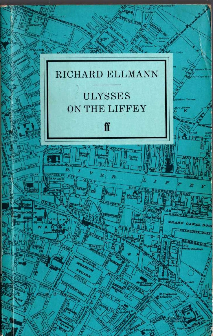 James Joyce  ULYSSES ON THE LIFFEY front book cover image
