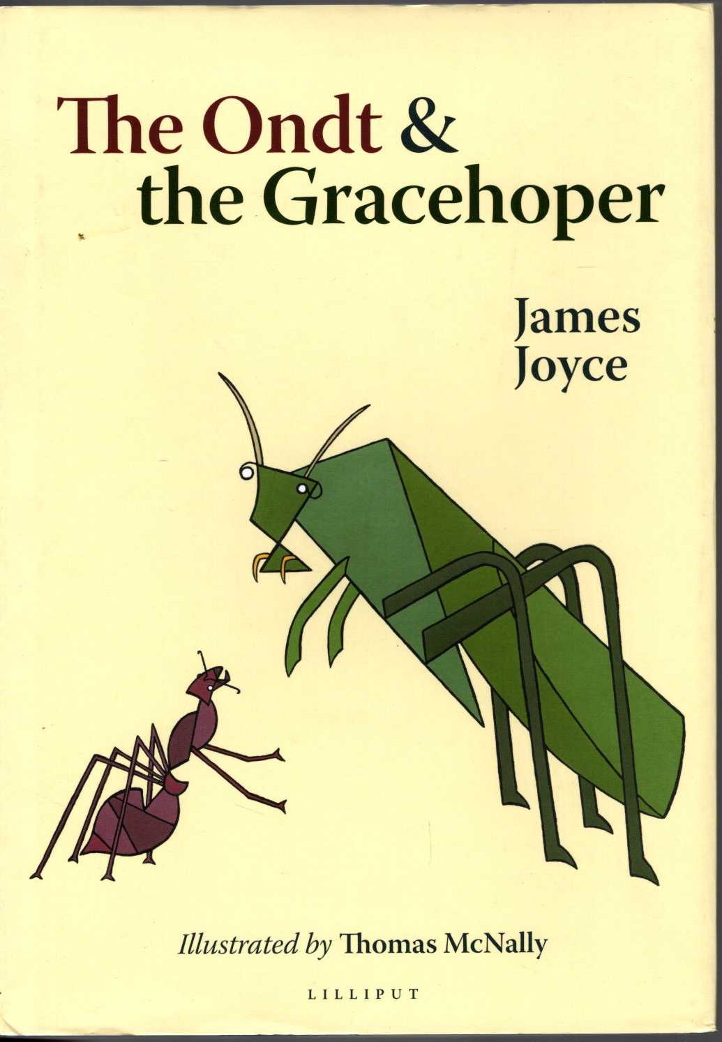 THE ONDT & THE GRACEHOPER (Illustrated by Thomas McNally) front book cover image