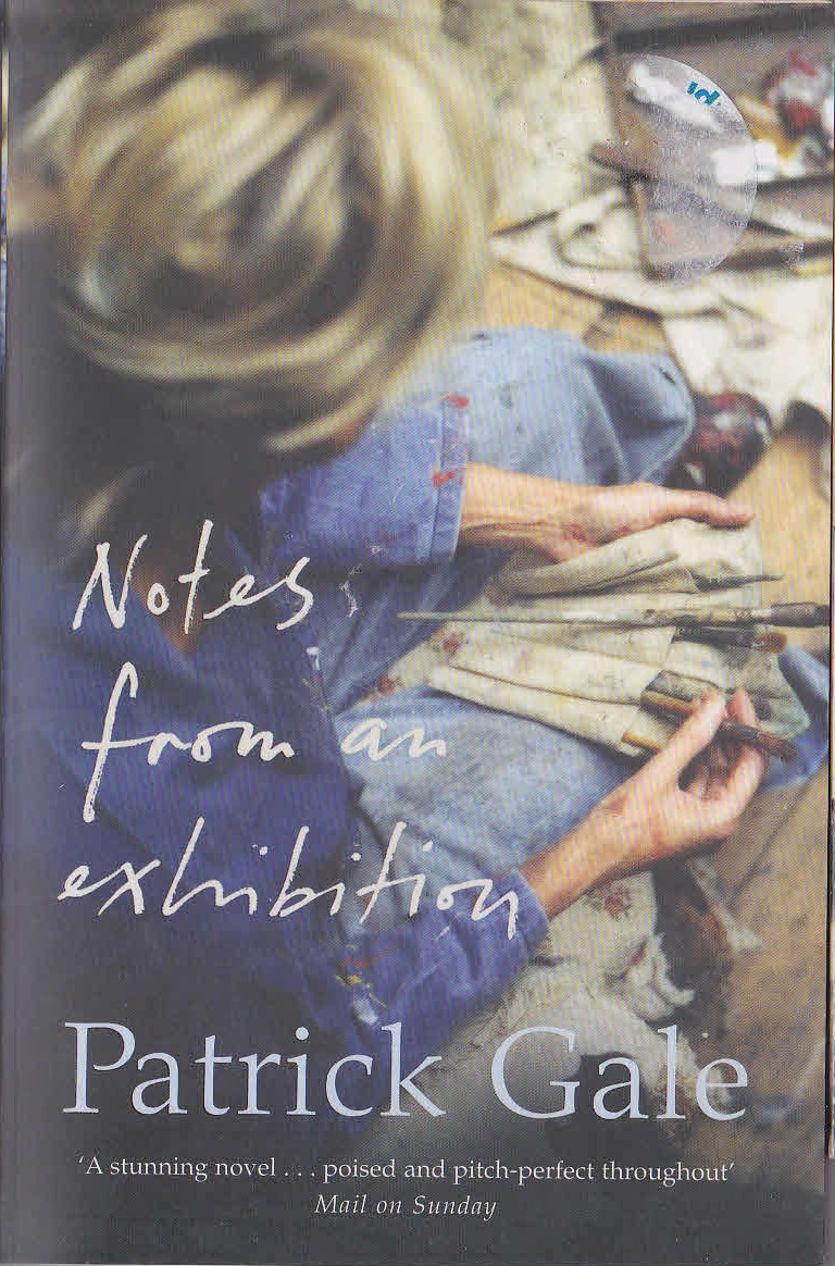 Patrick Gale  NOTES FROM AN EXHIBITION front book cover image