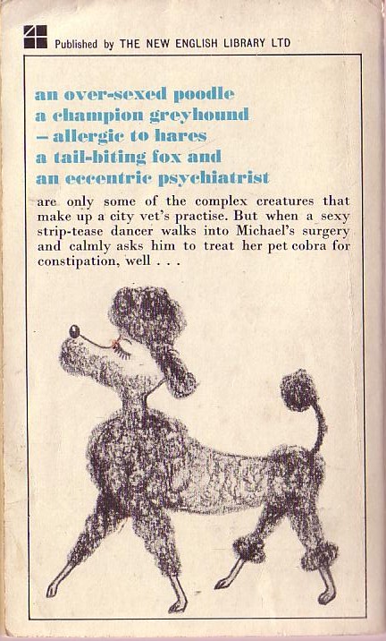 Alex Duncan  IT'S A VET'S LIFE magnified rear book cover image