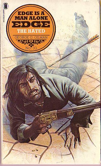 George G. Gilman  EDGE 33: THE HATED front book cover image