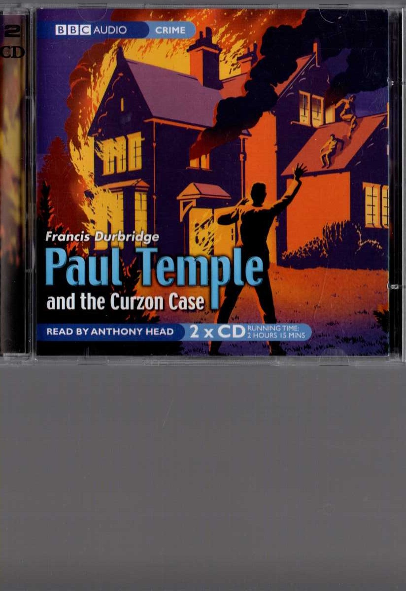 PAUL TEMPLE AND THE CURZON CASE front book cover image