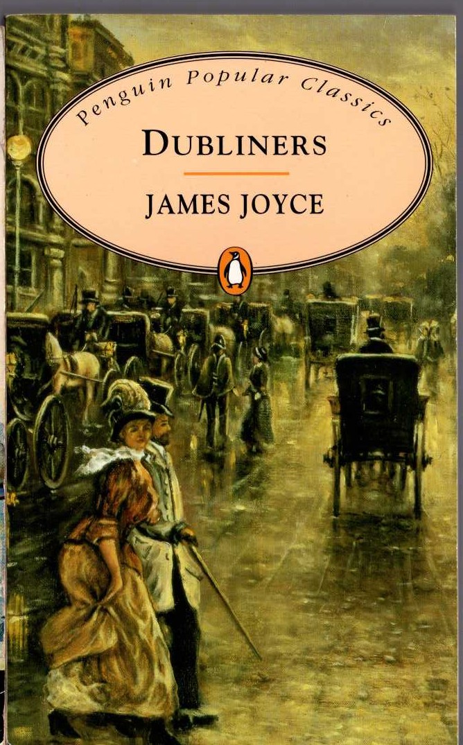 James Joyce  DUBLINERS front book cover image