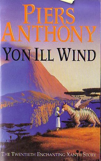 Piers Anthony  YON ILL WIND front book cover image