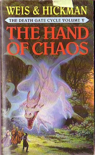 THE DEATH GATE CYCLE Vol.V: THE HAND OF CHAOS front book cover image