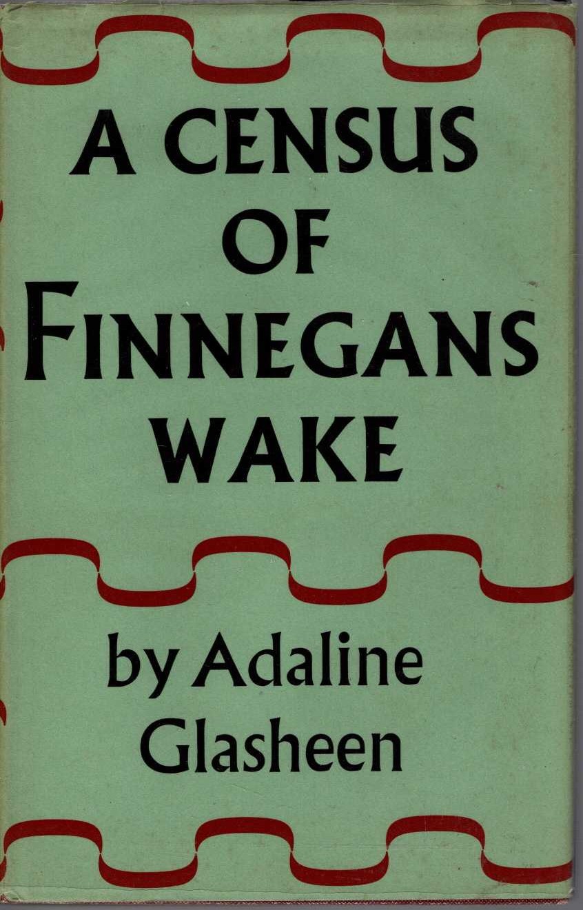 A CENSUS OF FINNEGANS WAKE front book cover image