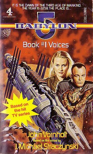 John Vornholt  BABYLON 5: #1 - VOICES front book cover image