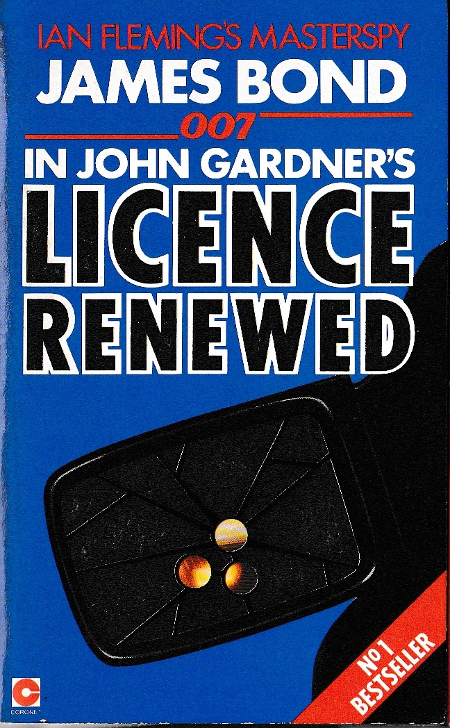 John Gardner  LICENCE RENEWED front book cover image
